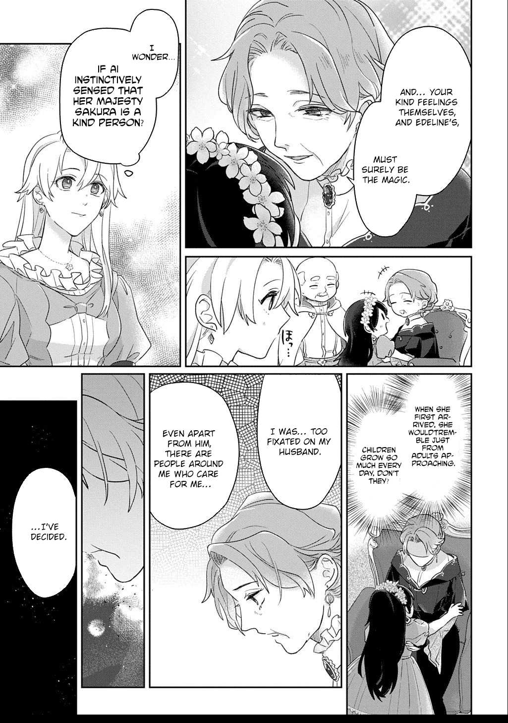 The Saint Is Five, So I'll Just Be the Decorative Queen. Chapter 8 Page 13